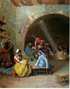 unknow artist Arab or Arabic people and life. Orientalism oil paintings 32 oil painting reproduction